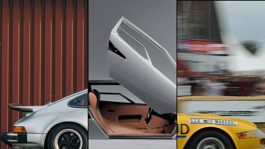 Compilation of the quickest cars of the 70s